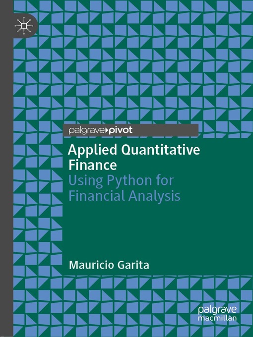 Title details for Applied Quantitative Finance by Mauricio Garita - Available
